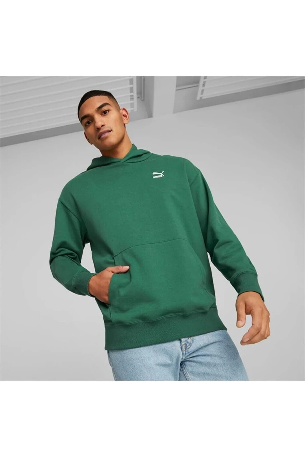 Classics Relaxed Yeşil Sweatshirt (535601-37)