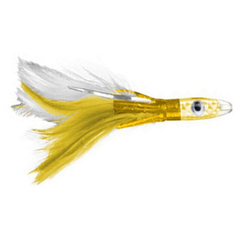 Приманка или мормышка для рыбалки WILLIAMSON Albacore Feather Trolling Soft  Lure 165 mm — купить недорого с доставкой, 524408