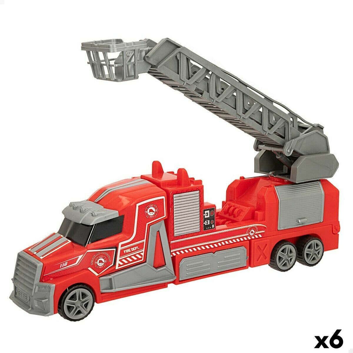 Fire Engine Colorbaby 36 x 14 x 9 cm (6 Units)