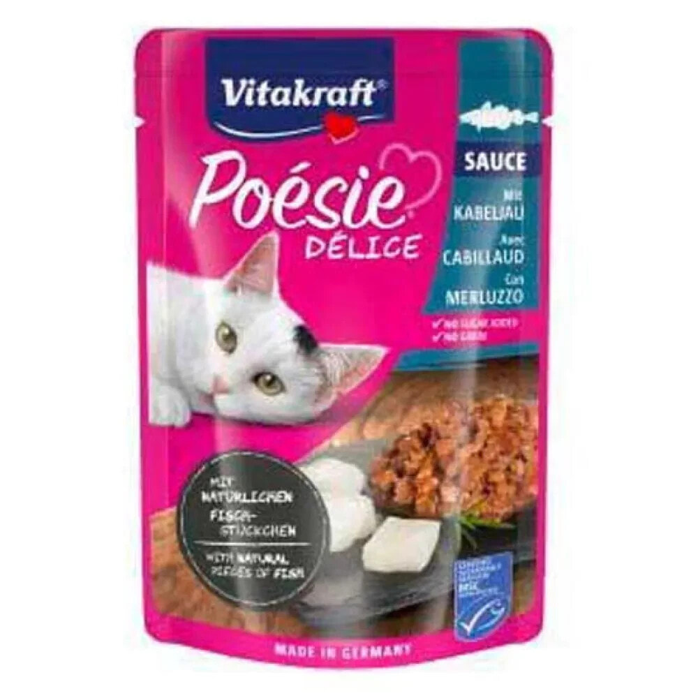 VITAKRAFT Poesie Delice Sauce Pouch cat cod food 85g 23 units