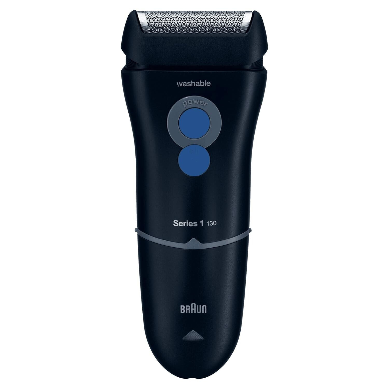 Braun 130s-1 Blue Night Series 1 Electric Shaver - Ideal for First Shave, Effective and Comfortable Gift Idea