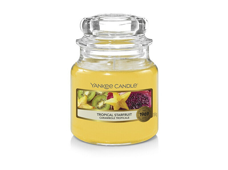Aromatic candle Classic small Tropica l Starfruit 104 g