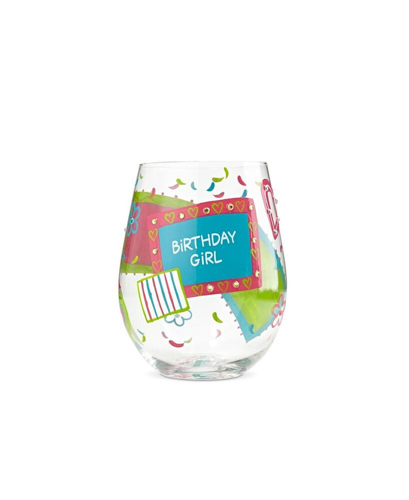Enesco lOLITA Birthday Girl Stemless Wine Glass