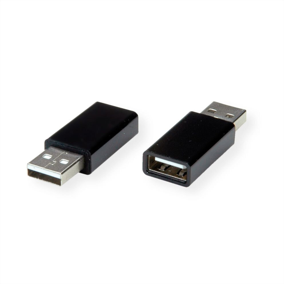 ROLINE 11.02.8332 заглушка для порта Ключ блокиратора порта USB тип-A Черный 1 шт