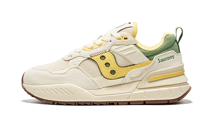 Saucony Shadow 5000 Running Shoes Unisex Low-Top Yellow