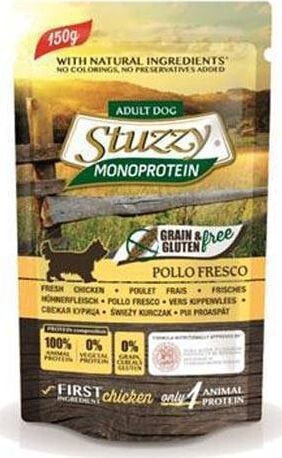 Stuzzy Stuzzy Monoprotein - mokra karma dla dorosłych psów, indyk i botwinka, 150 g uniwersalny