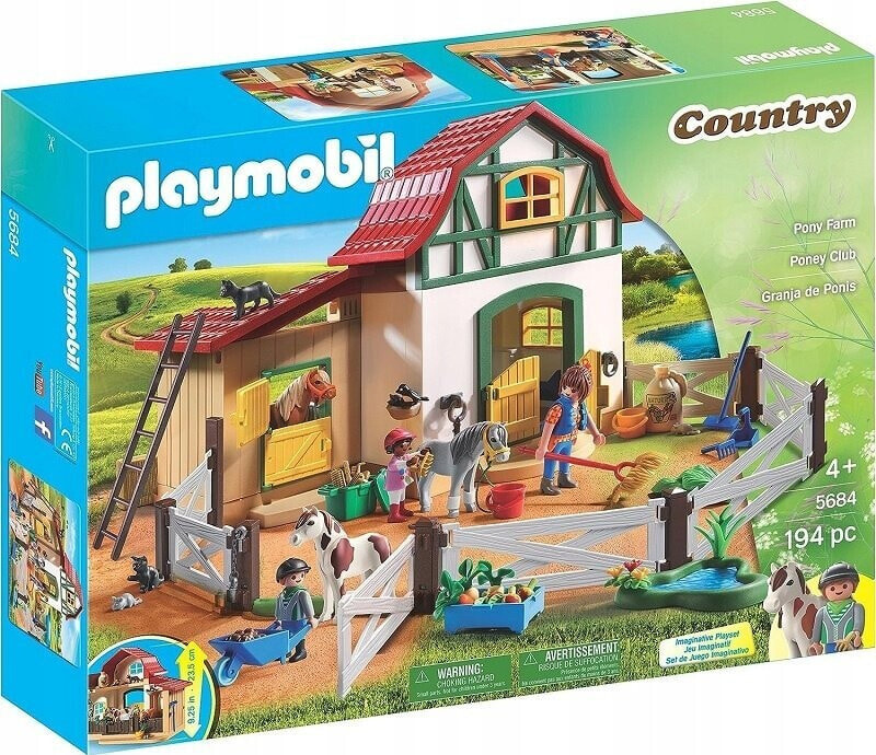 Figurka Playmobil Zestaw z figurkami Country 5684 Farma kucyków Playmobil