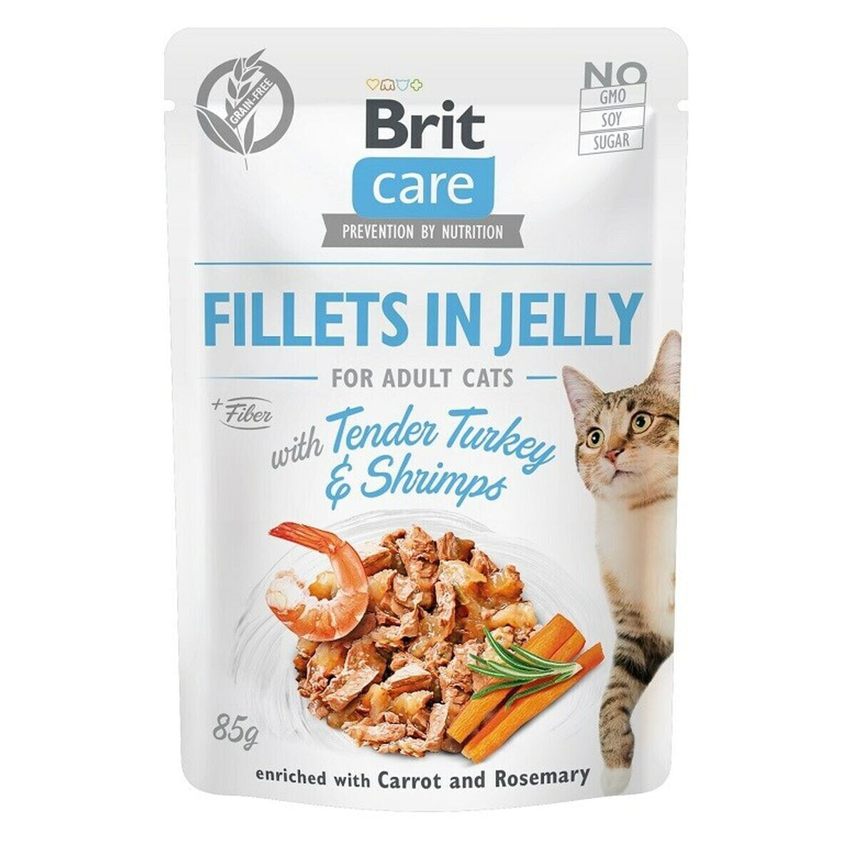 Cat food Brit Jelly Chicken Turkey 85 g