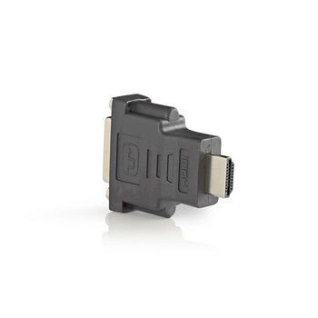 Nedis HDMI-Adapter HDMI Connector DVI-D 24+1-Pins Female Verguld Recht ABS