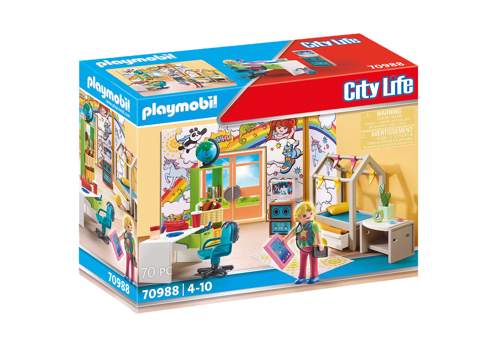 PLAYMOBIL Playm. Jugendzimmer| 70988