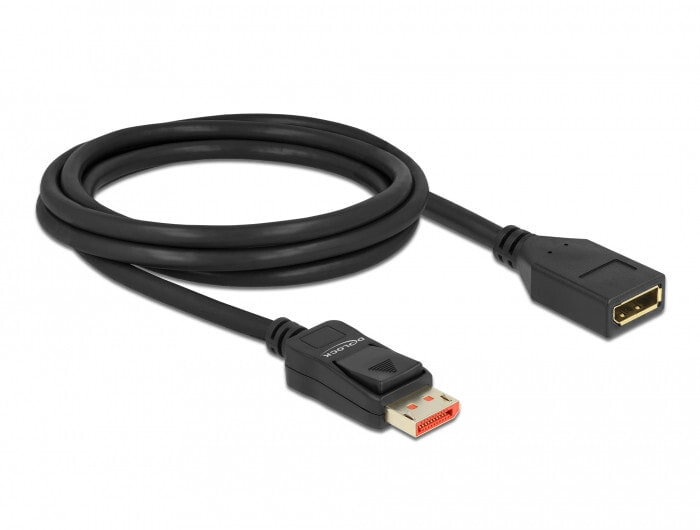 87071 - 2 m - DisplayPort - DisplayPort - Male - Female - 7680 x 4320 pixels