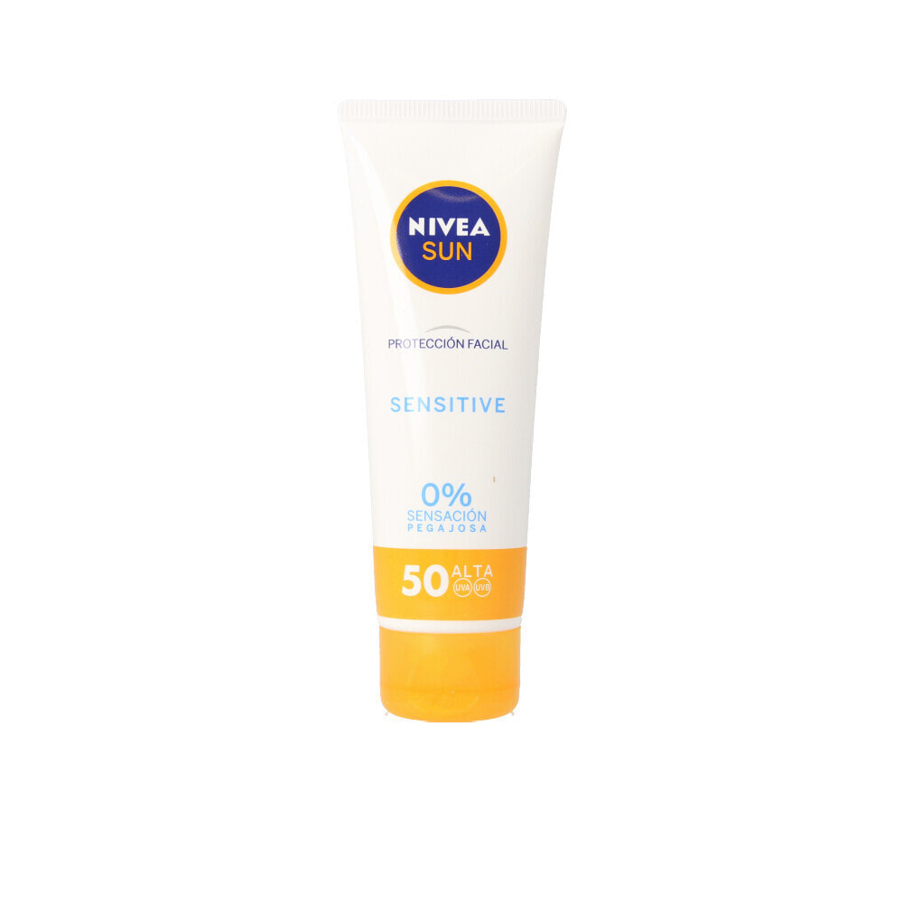 Nivea Sun Facial Sensitive SPF50 Солнцезащитный крем для чувствительной кожи 50 мл