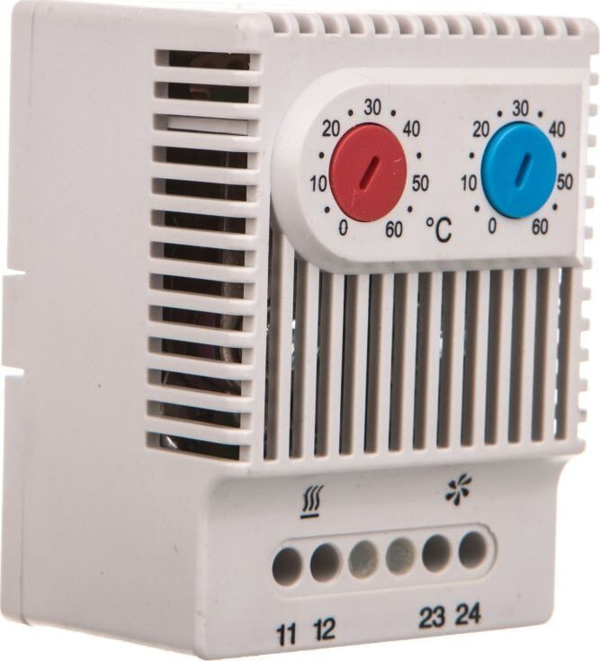 LEIPOLE Dual-function thermostat to control the operation of the heater / fan NC / NO 230VAC, range 0-60 degrees C 230VAC JWT6012 - JWT6012