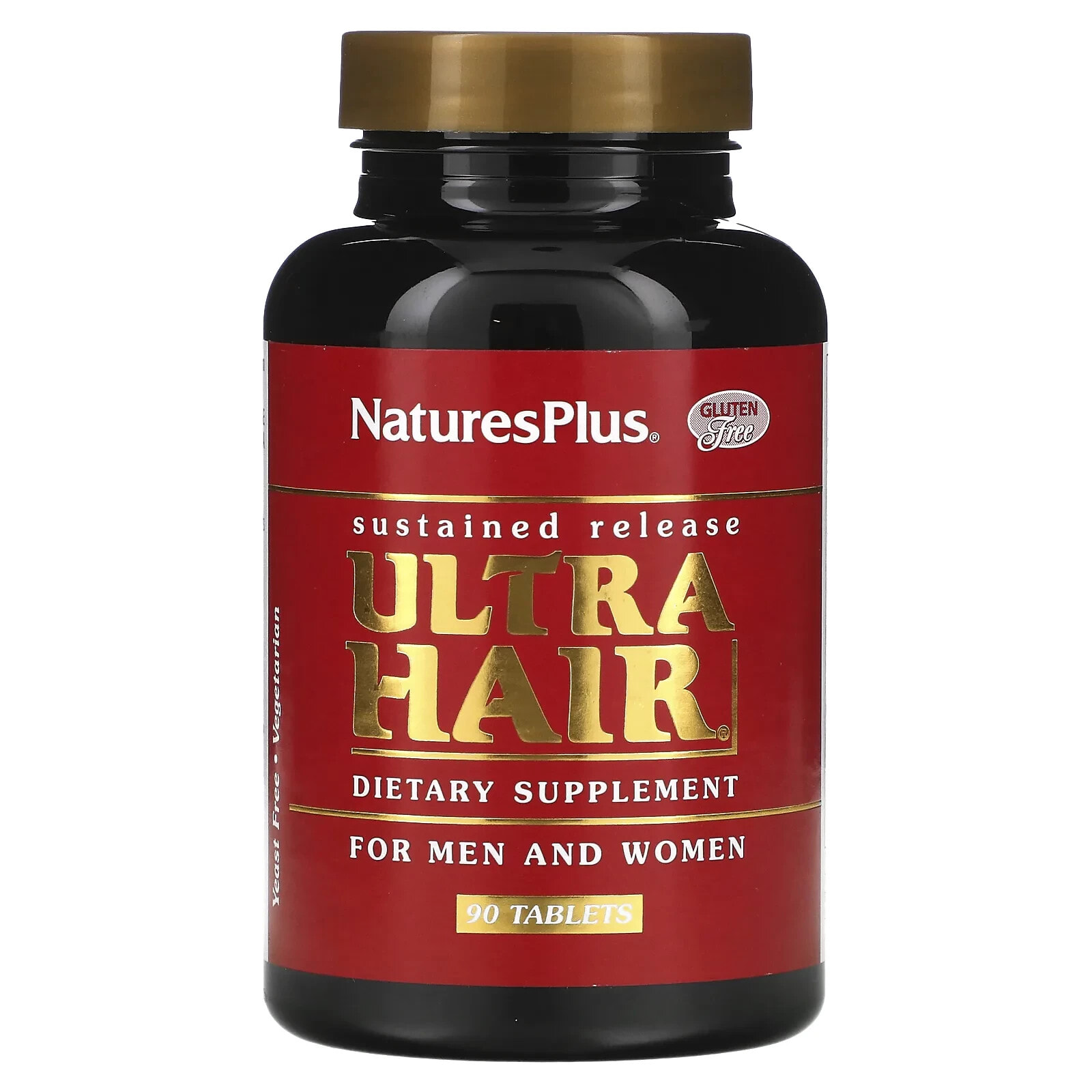 NaturesPlus, Ultra Hair, For Men & Women, 90 Tablets