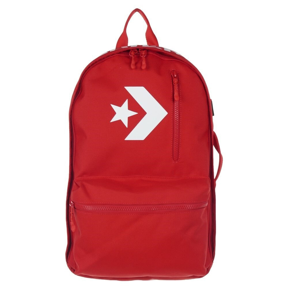 Мужской повседневный городской рюкзак красный с отделением Converse Street 22
