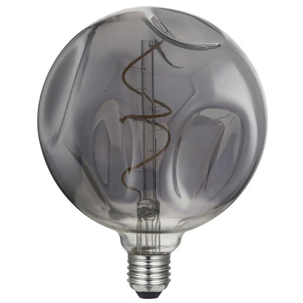 CREATIVE CABLES DL700304 Bumped Smoky G140 E27 5W 150 Lumens 2000K Sphere LED Filament Bulb