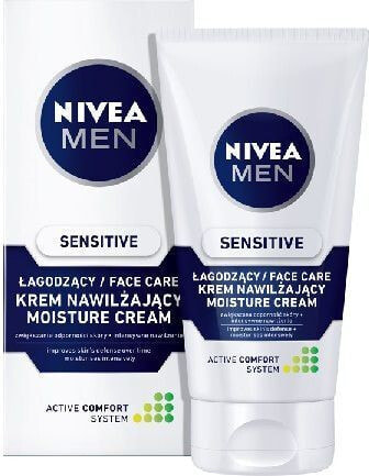 Nivea Men Sensitive Moisture Cream Увлажняющий мужской крем для чувствительной кожи 75 мл