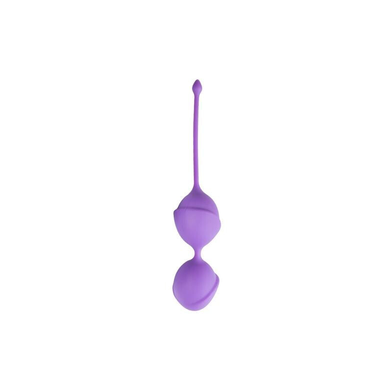 Анальные бусы или шарики EasyToys Double Vagina Balls Silicone - Purple