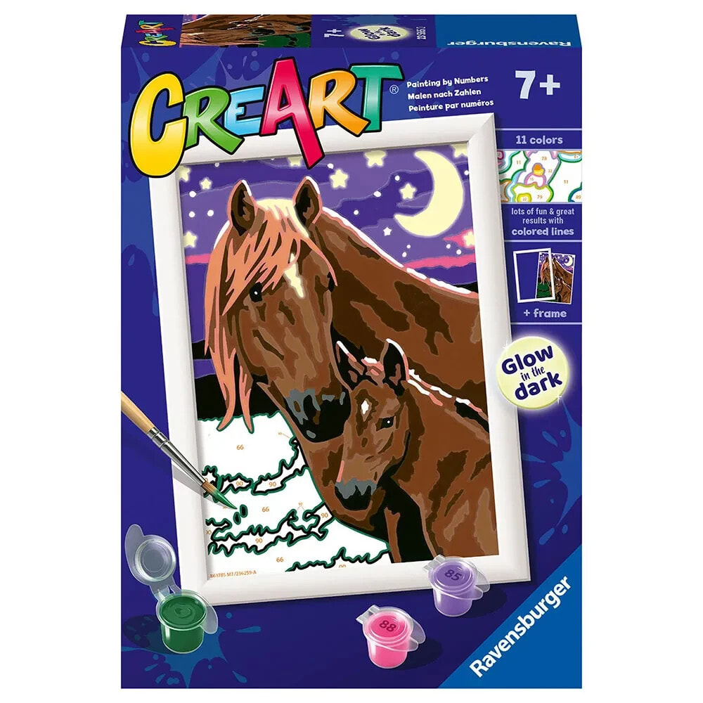 RAVENSBURGUER Creart horses moon and stars