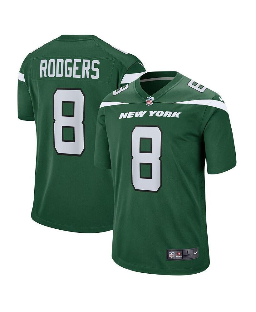 Nike big Boys Aaron Rodgers Gotham Green New York Jets Game Jersey