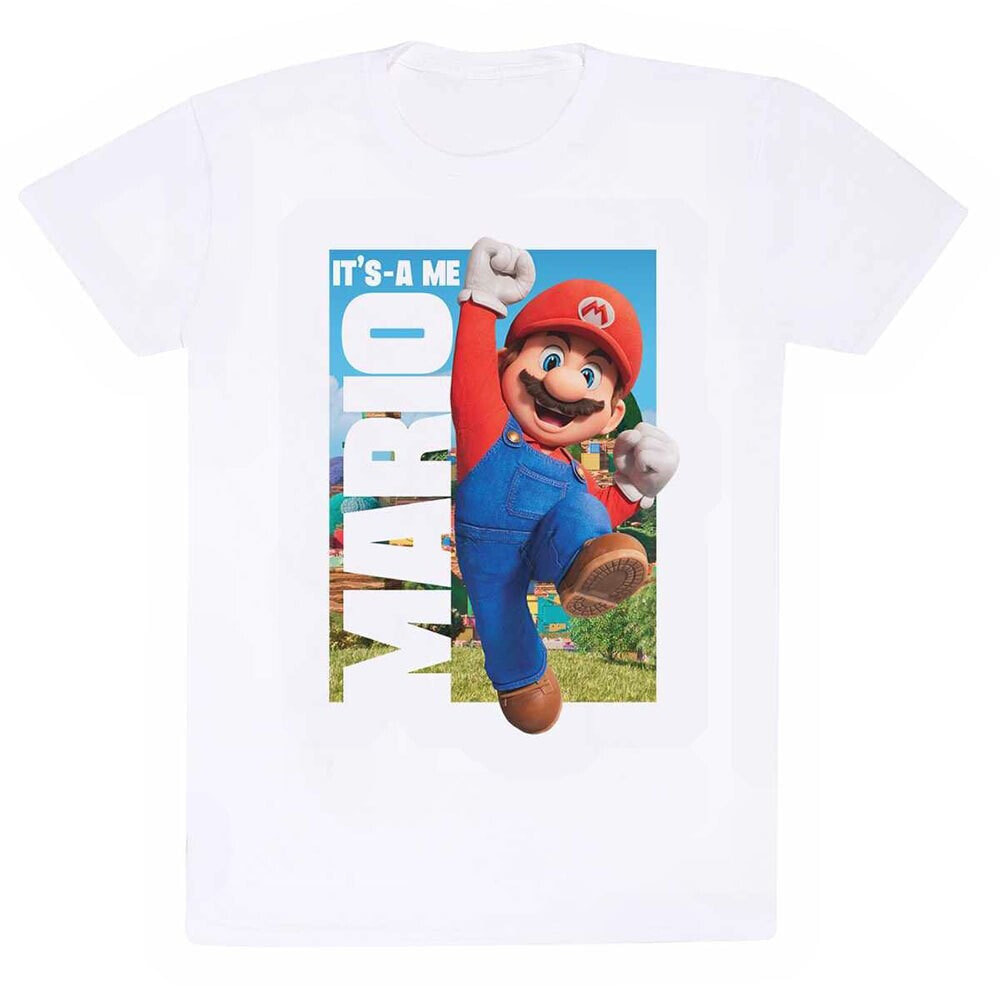 HEROES Super Mario Bros Its A Me Mario Short Sleeve T-Shirt