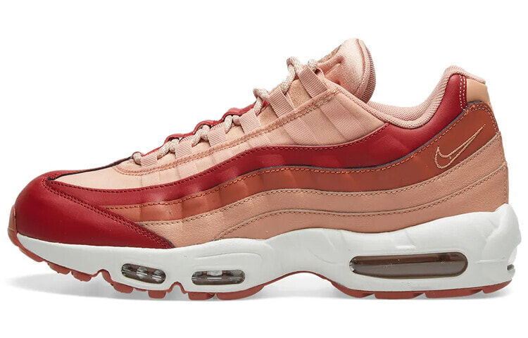 Nike Air Max 95 防滑减震 低帮运动跑步鞋 女款 红粉白 / Кроссовки Nike Air Max 95 307960-607