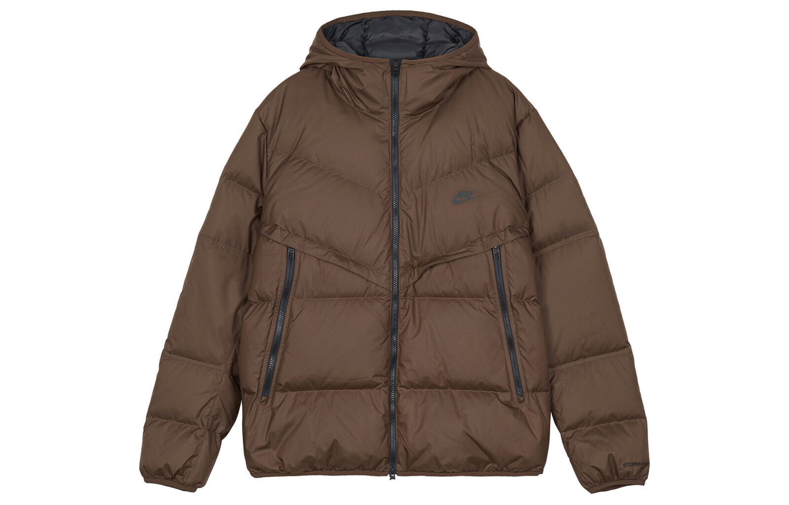 Nike Down Jackets Men Dark Brown