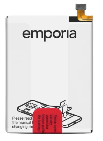 Emporia AK-V188-BC запчасти для мобильного телефона Аккумулятор Черный, Белый