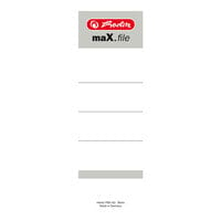 Herlitz maX.file самоклеящийся ярлык Белый Прямоугольник 10 шт 5966106