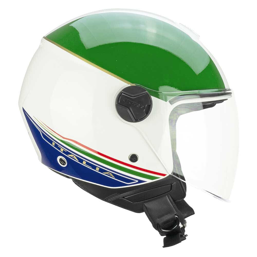 CGM 167I Flo Italia Open Face Helmet Long Screen
