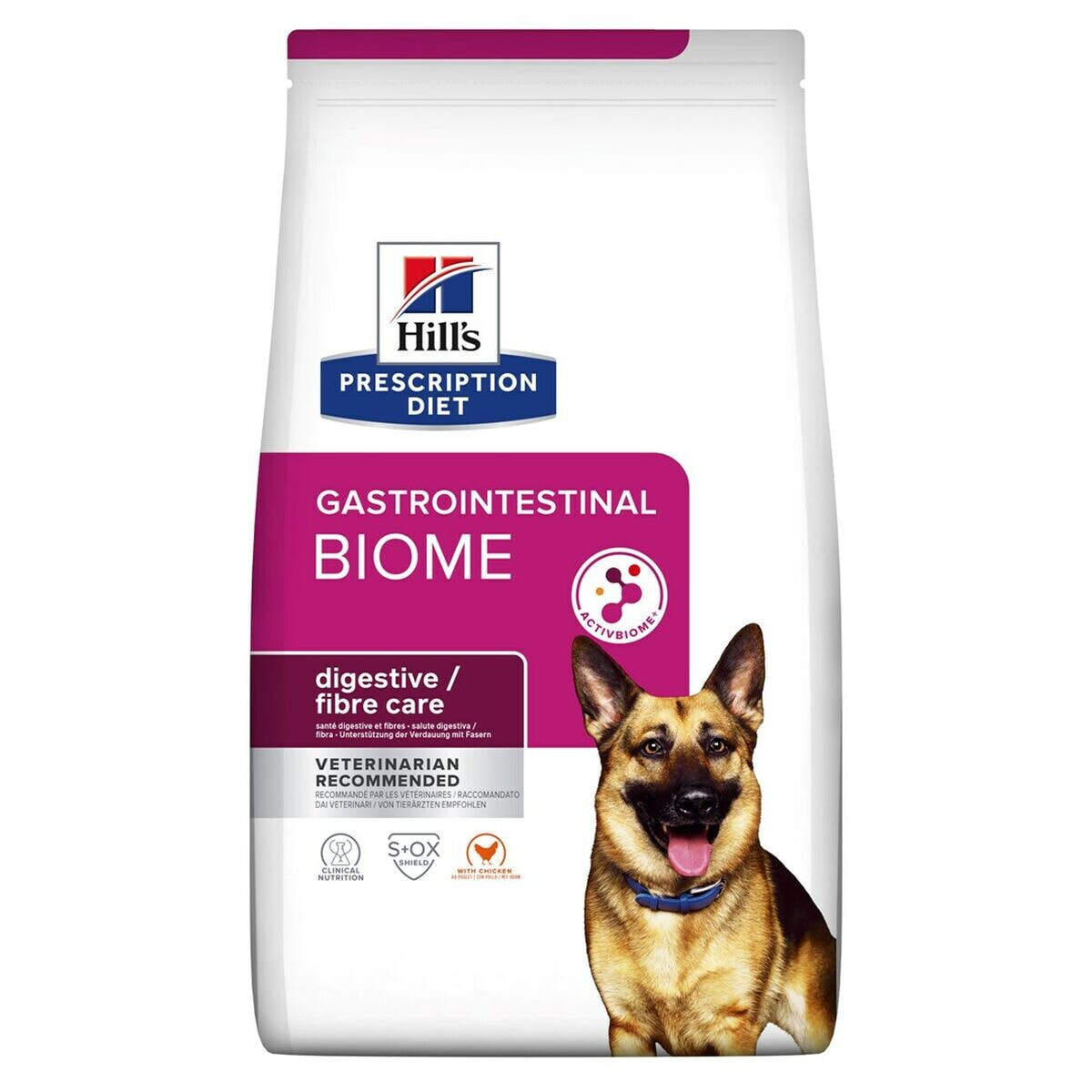 Фураж Hill's Gastrointestinal Biome Для взрослых Курица индейка 1,5 L 1,5 Kg