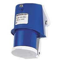 Mennekes 847 - 3P - 6 h - Blue - IP44 - CE - VDE - 230 V