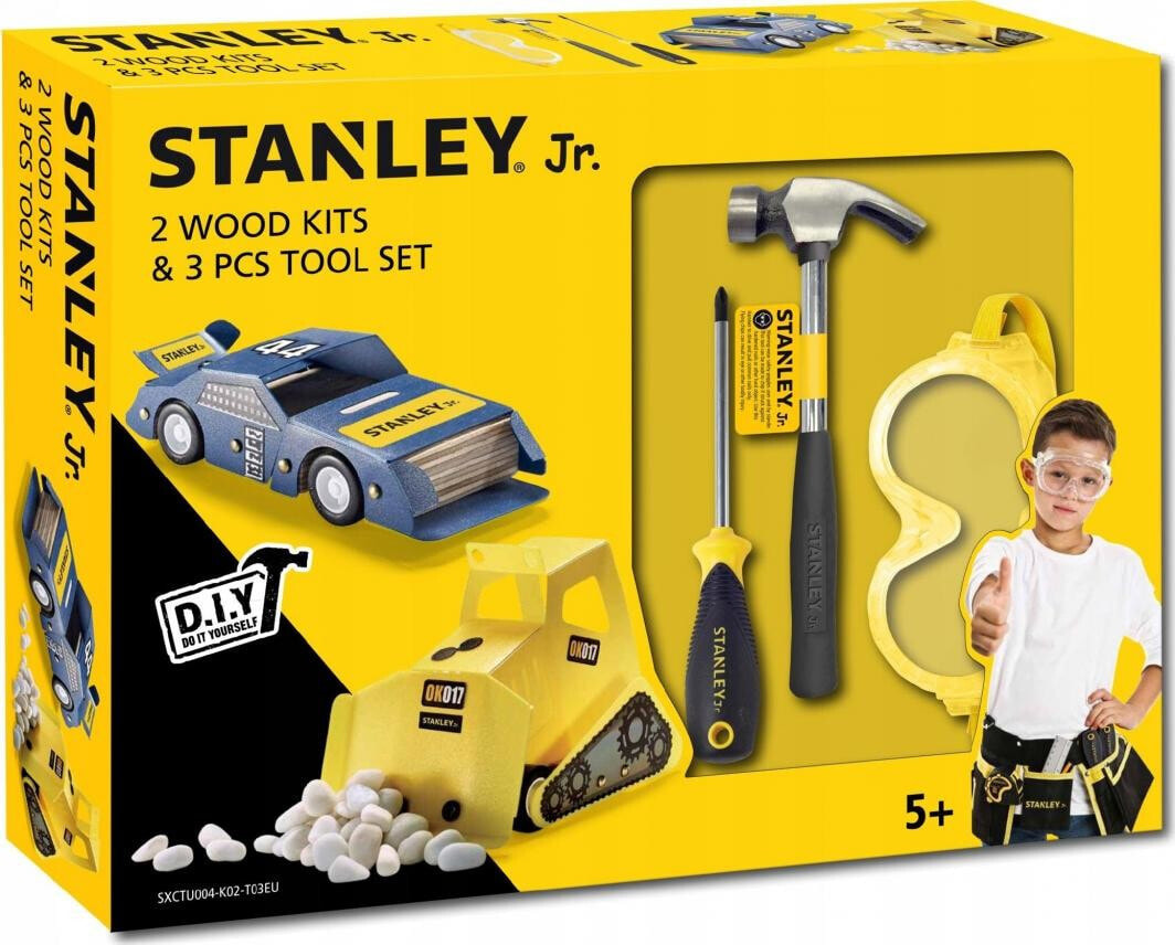 Stanley Junior Stanley Jr. car and tool kit 5 pcs (U004-K02-T03-SY)