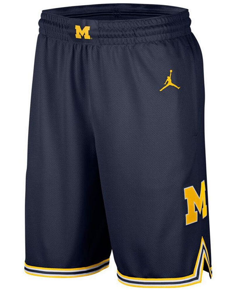 Men's Michigan Wolverines Replica Basketball Road Shorts