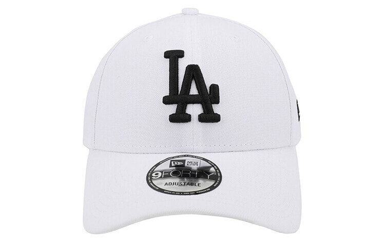 New Era纽亦华 MLB系列 LA棒球帽 鸭舌帽 男女同款 白色 / Кепка New Era MLB LA 12359635