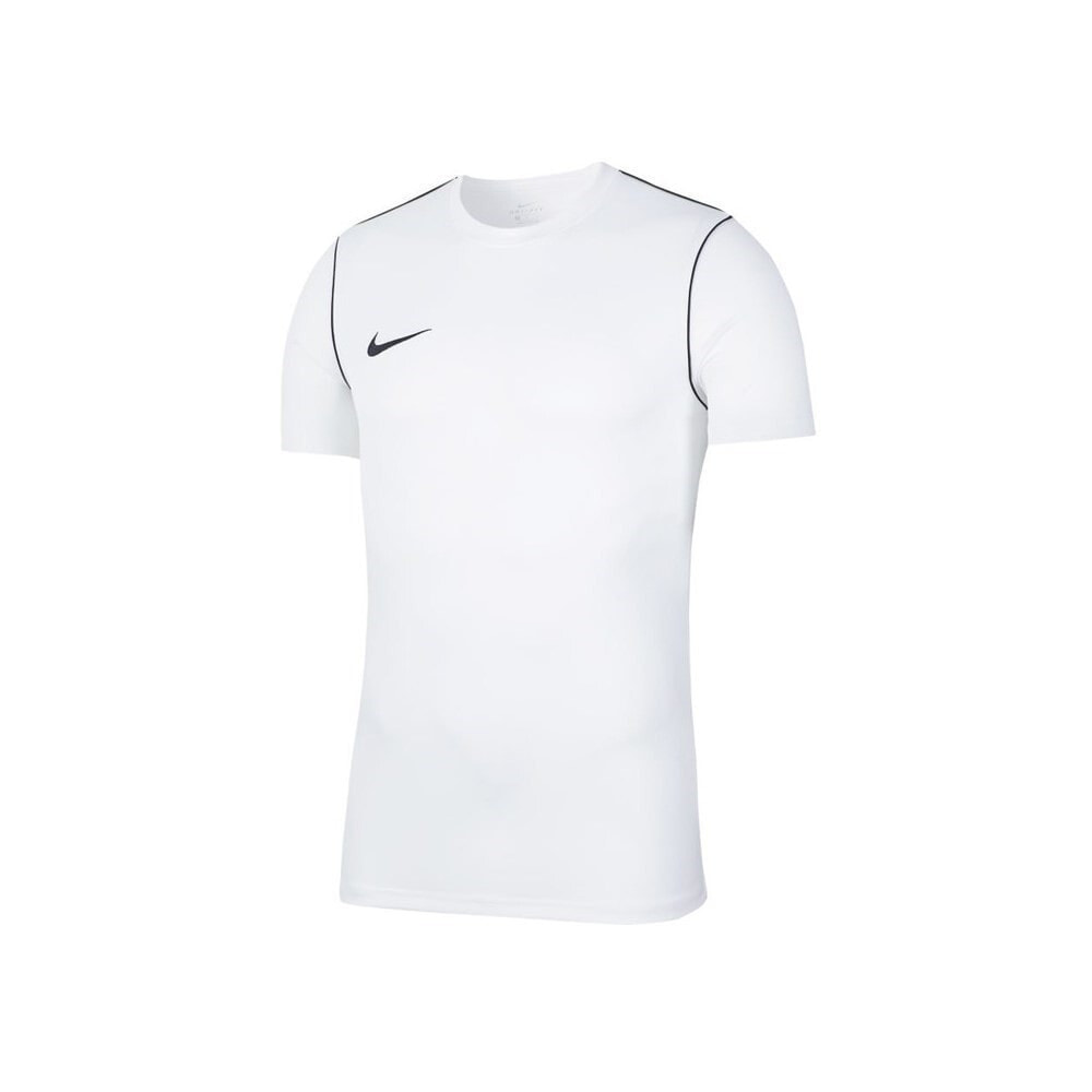 Мужская футболка спортивная белая однотонная для фитнеса Nike Park 20