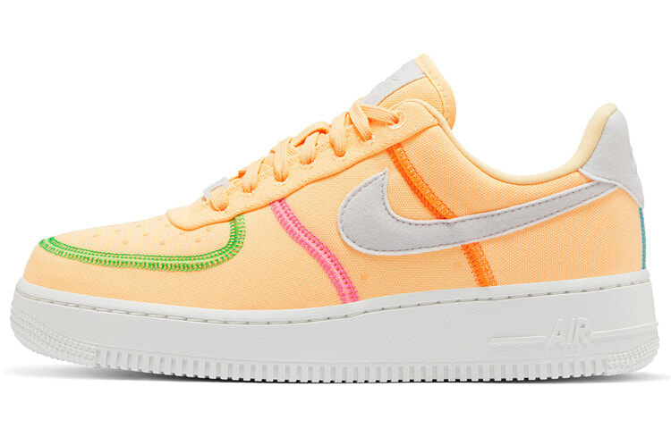 Nike Air Force 1 Low 07 LX 低帮 板鞋 女款 白橙 / Кроссовки Nike Air Force 1 Low 07 LX DD0226-800