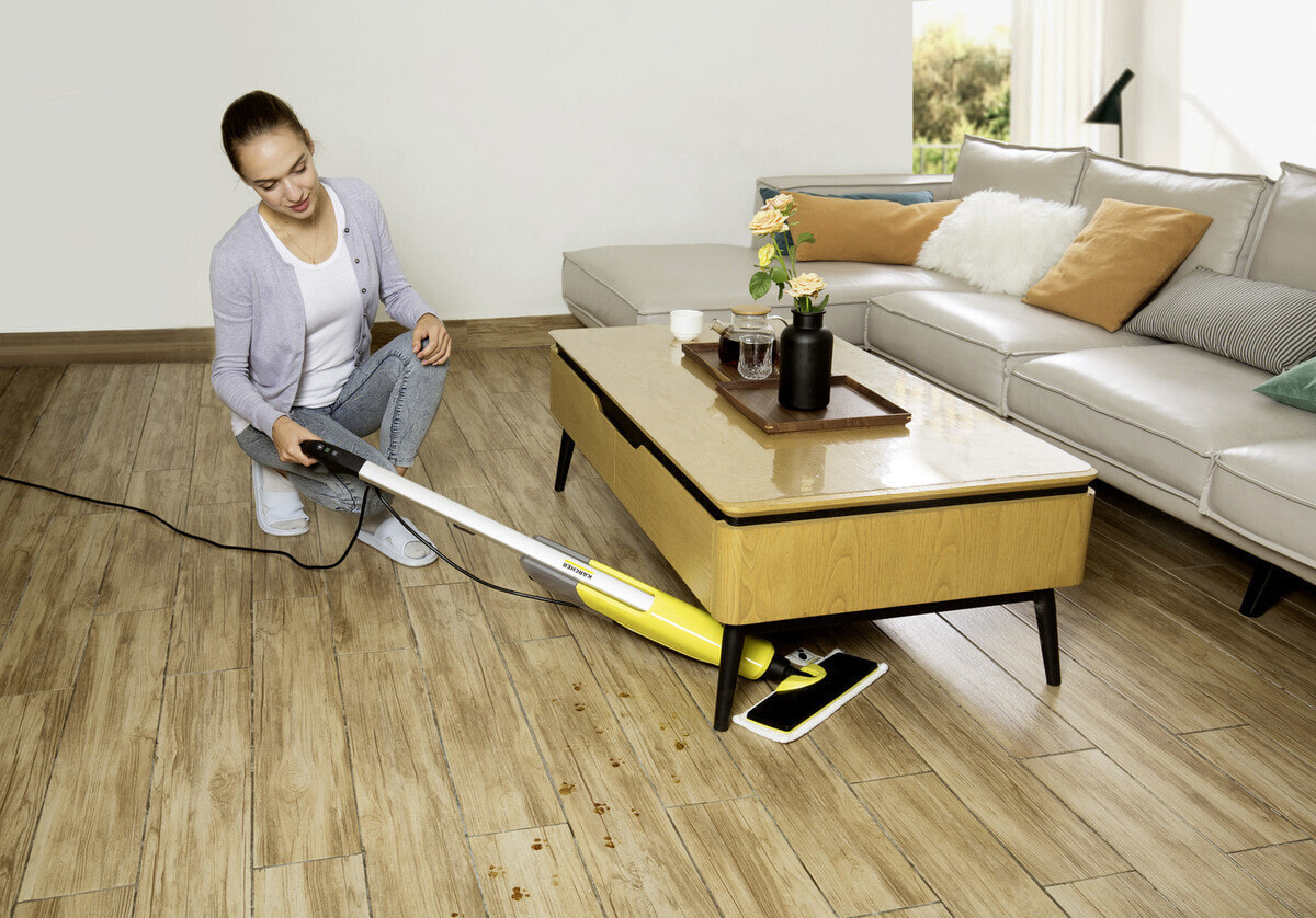 Паровая швабра Karcher SC 2 Upright EasyFix 1.513-345.0 0,4 л 1600 Вт  Karcher Цвет: Black, Grey, White, Yellow купить от 14104 рублей в  интернет-магазине MALL | Пароочистители Karcher