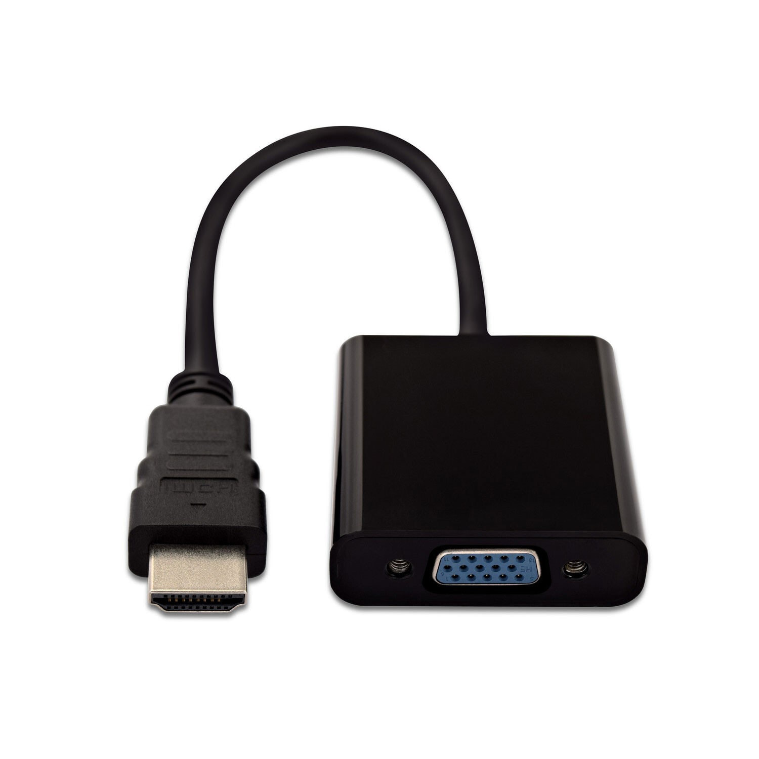 V7 CBLHDAVBLK-1E видео кабель адаптер HDMI VGA (D-Sub) Черный цвет черный —  купить недорого с доставкой, 307744