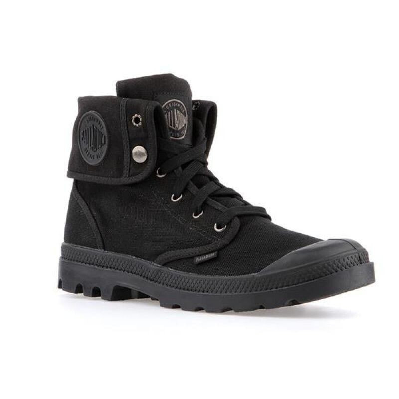 Мужские ботинки высокие демисезонные черные текстильные Mens Palladium Baggy M 02353-060-M shoes