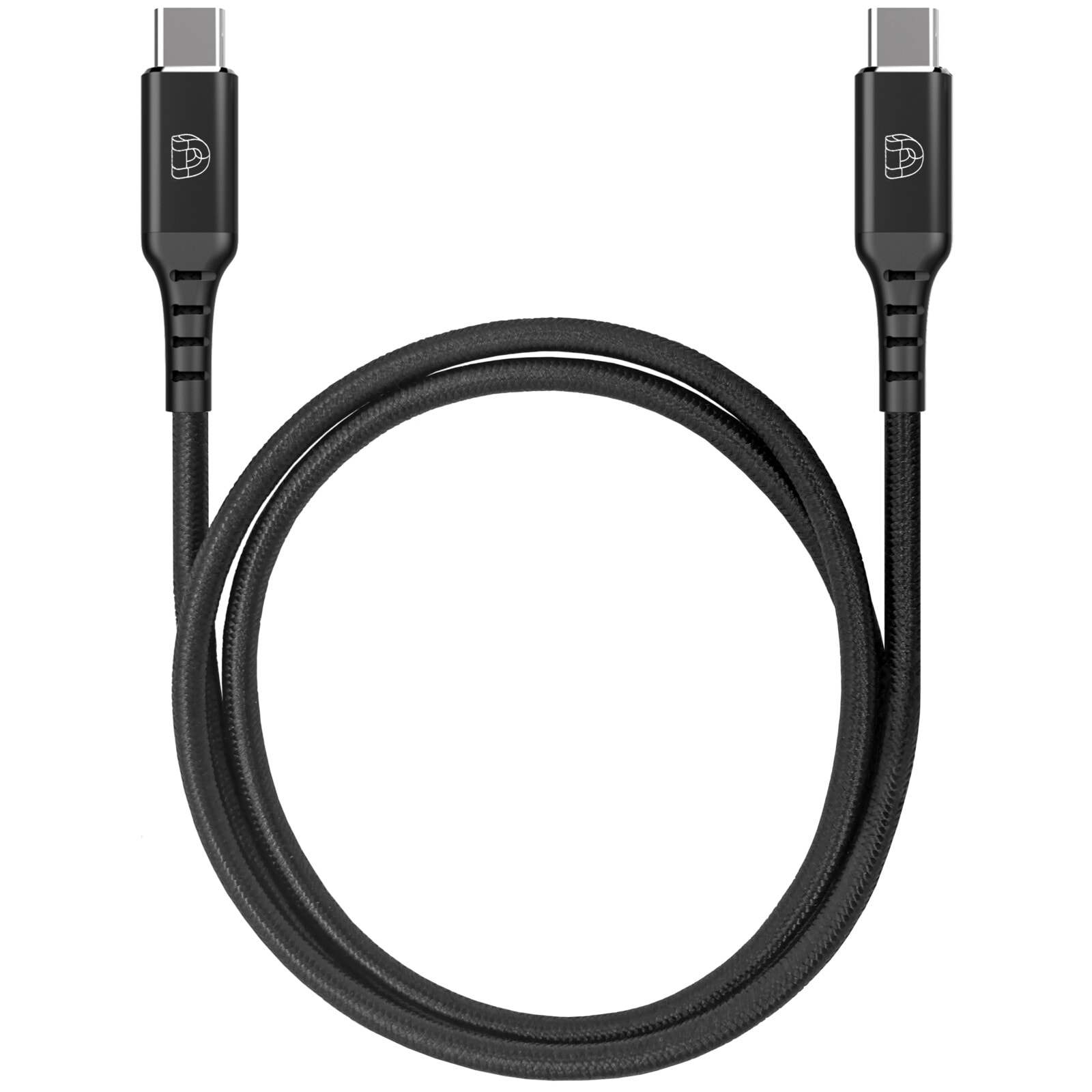 Ladekabel USB-C auf USB-C 1m Schwarz EDU Verpackung - Digital