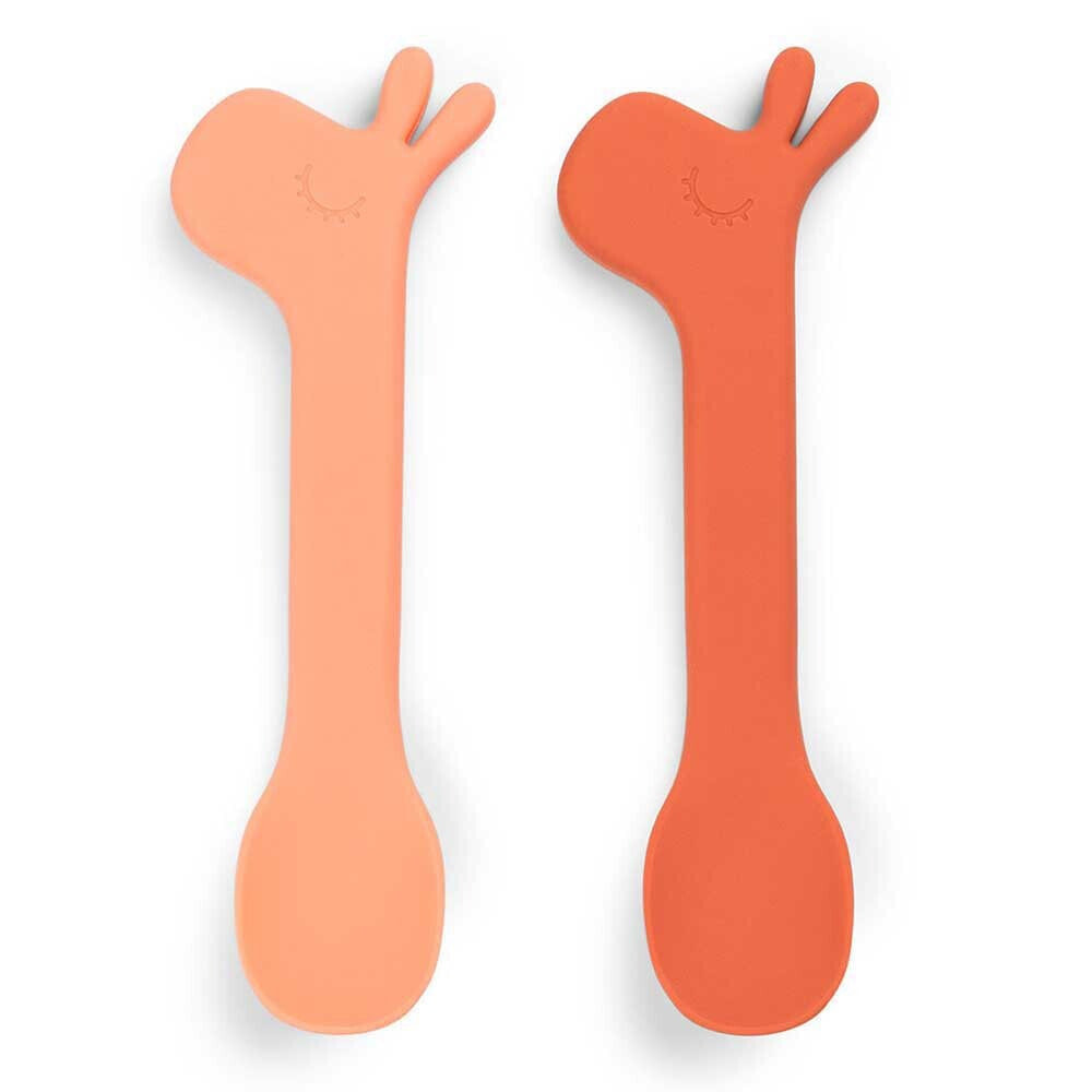DONE BY DEER Silicone Spoon 2-Pack Lalee