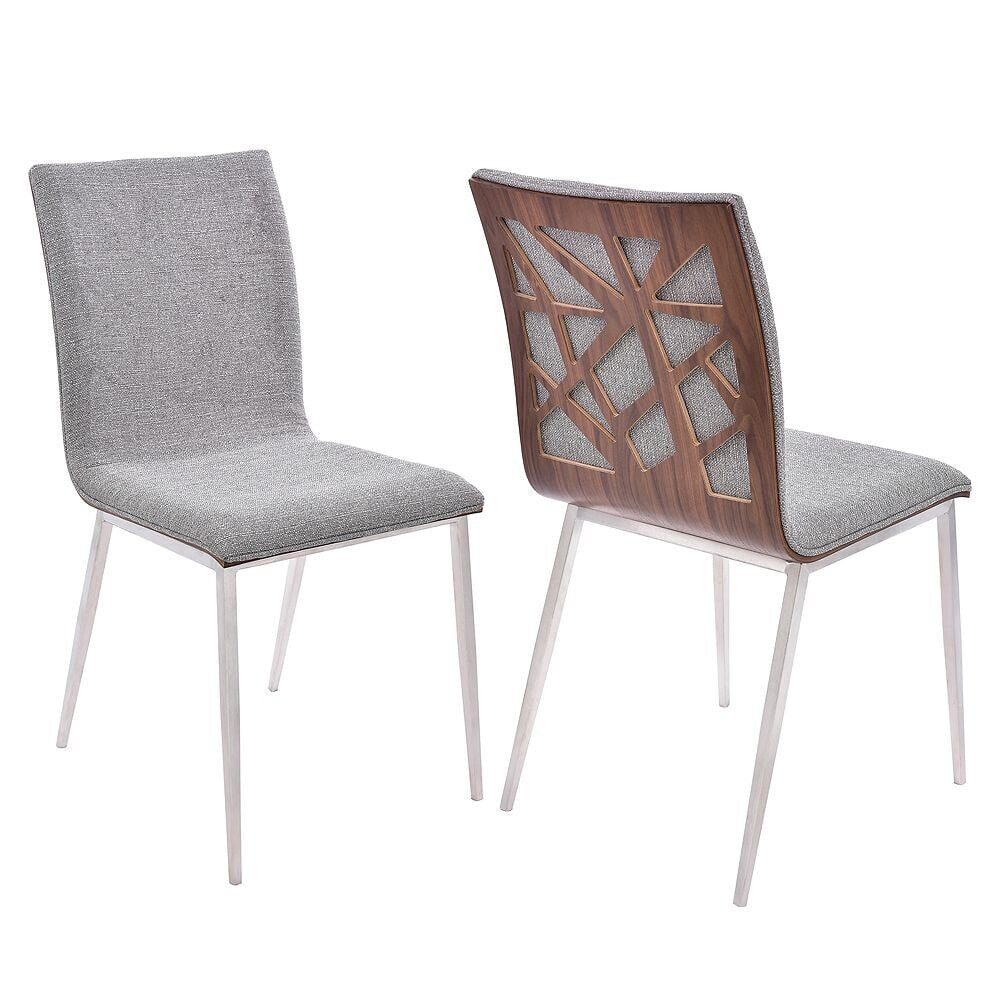 Armen Living crystal Dining Chair (Set of 2)