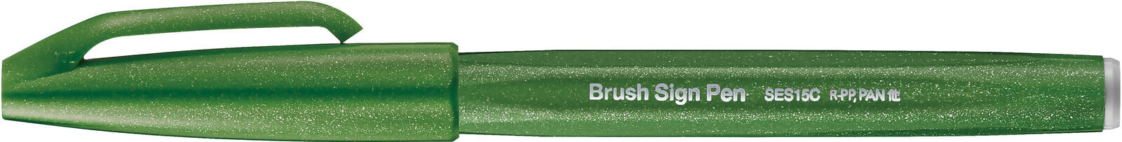 Brush Sign - Fine - 1 colours - Green - Brush tip - 0.5 mm - 2 mm