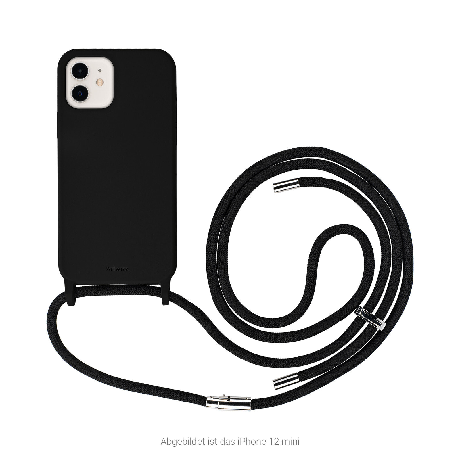 HangOn Case Silicone for iPhone 13 mini blackHangOn 13
