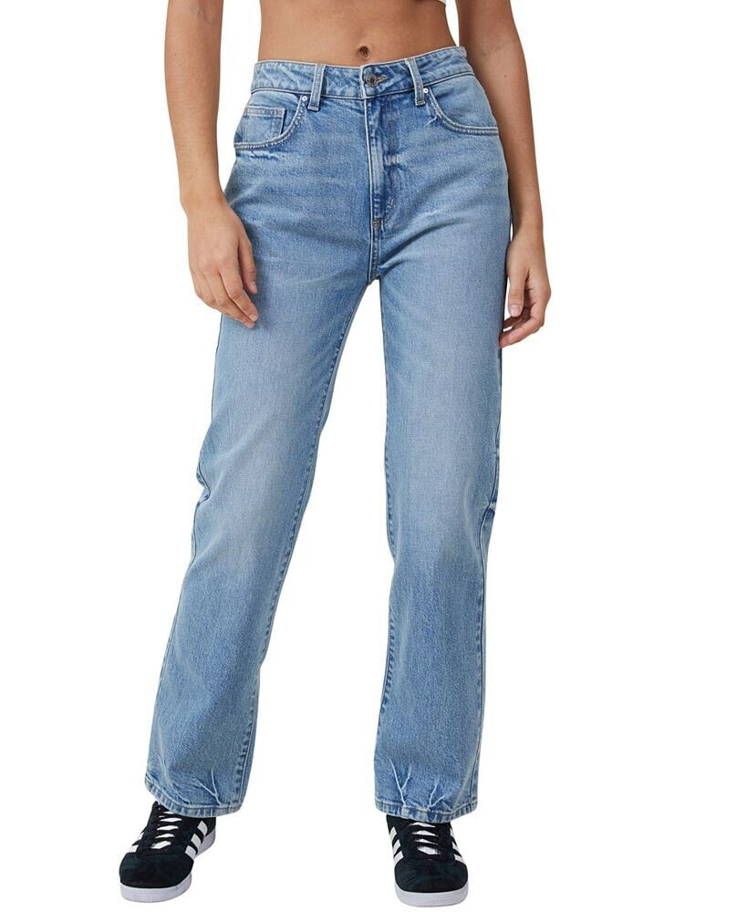 COTTON ON women's Slim Straight Jeans