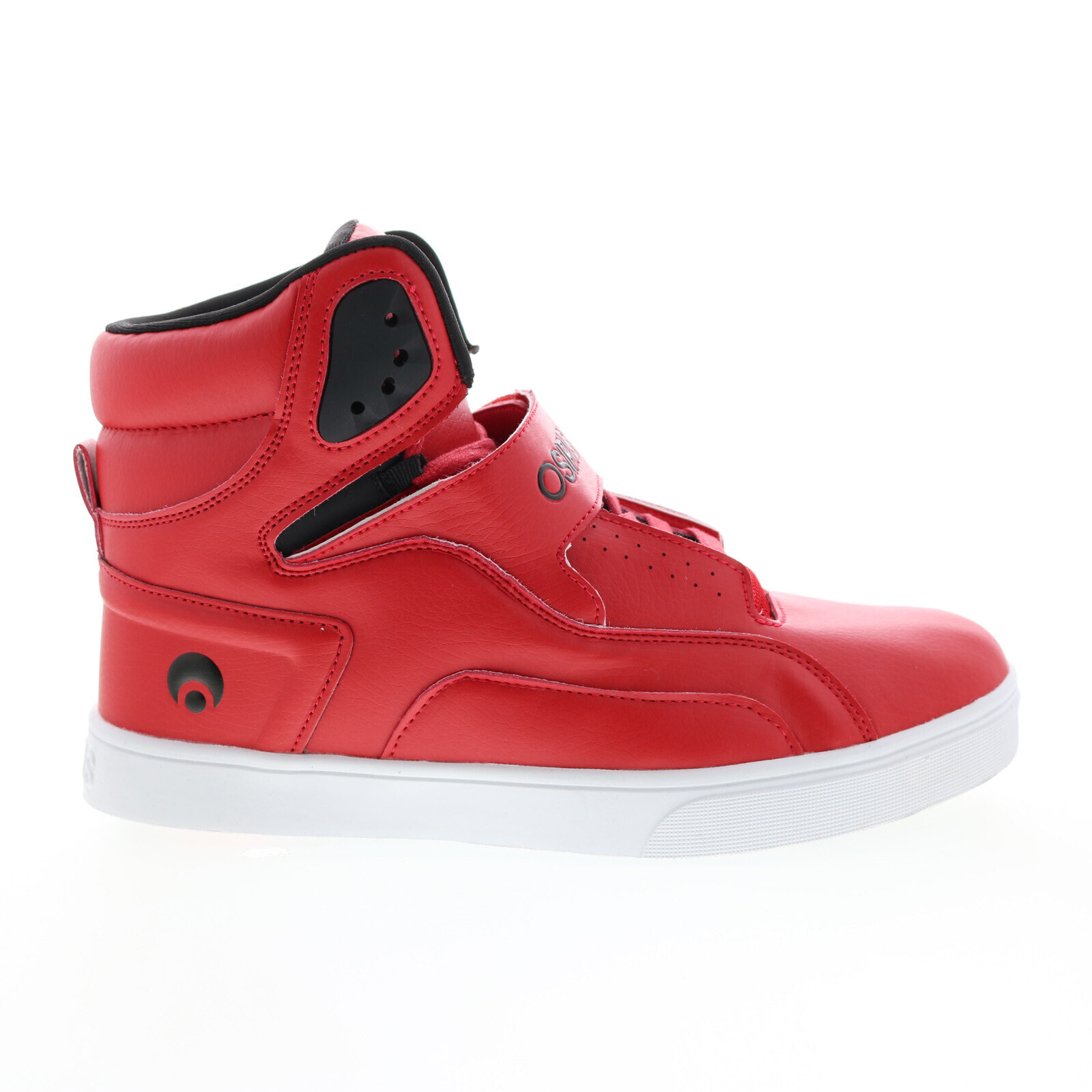 Osiris Rize Ultra 1372 1567 Mens Red Lace Up Skate Inspired Sneakers Shoes