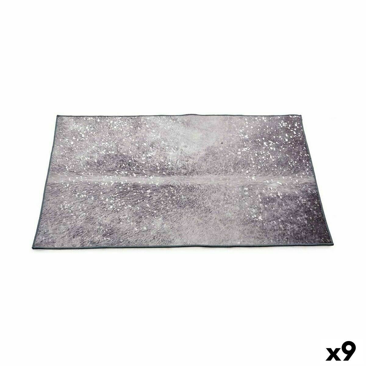 Carpet White Grey 100 x 150 cm (9Units)