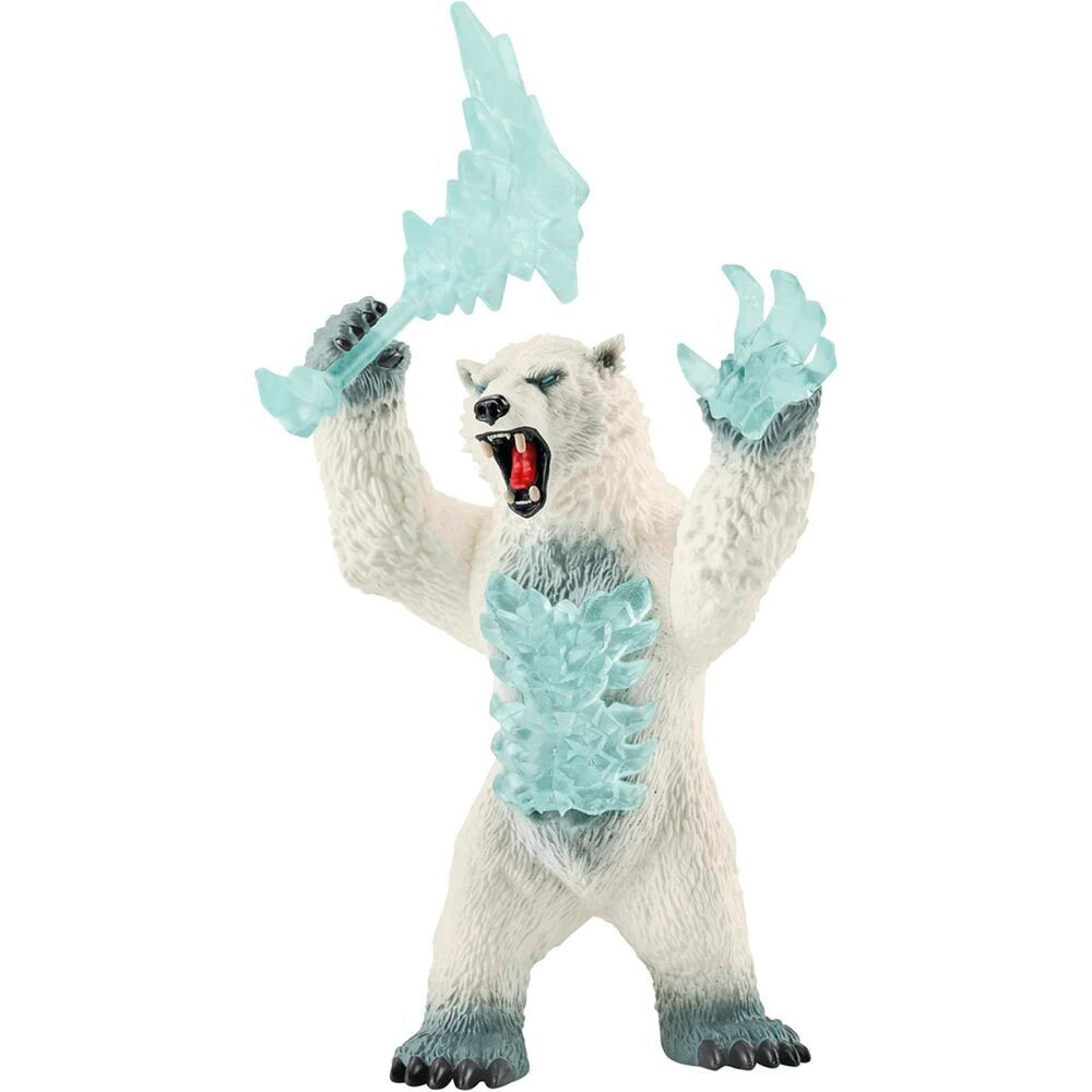SCHLEICH Eldrador Creatures Blizzard Bear With Weapon 42510