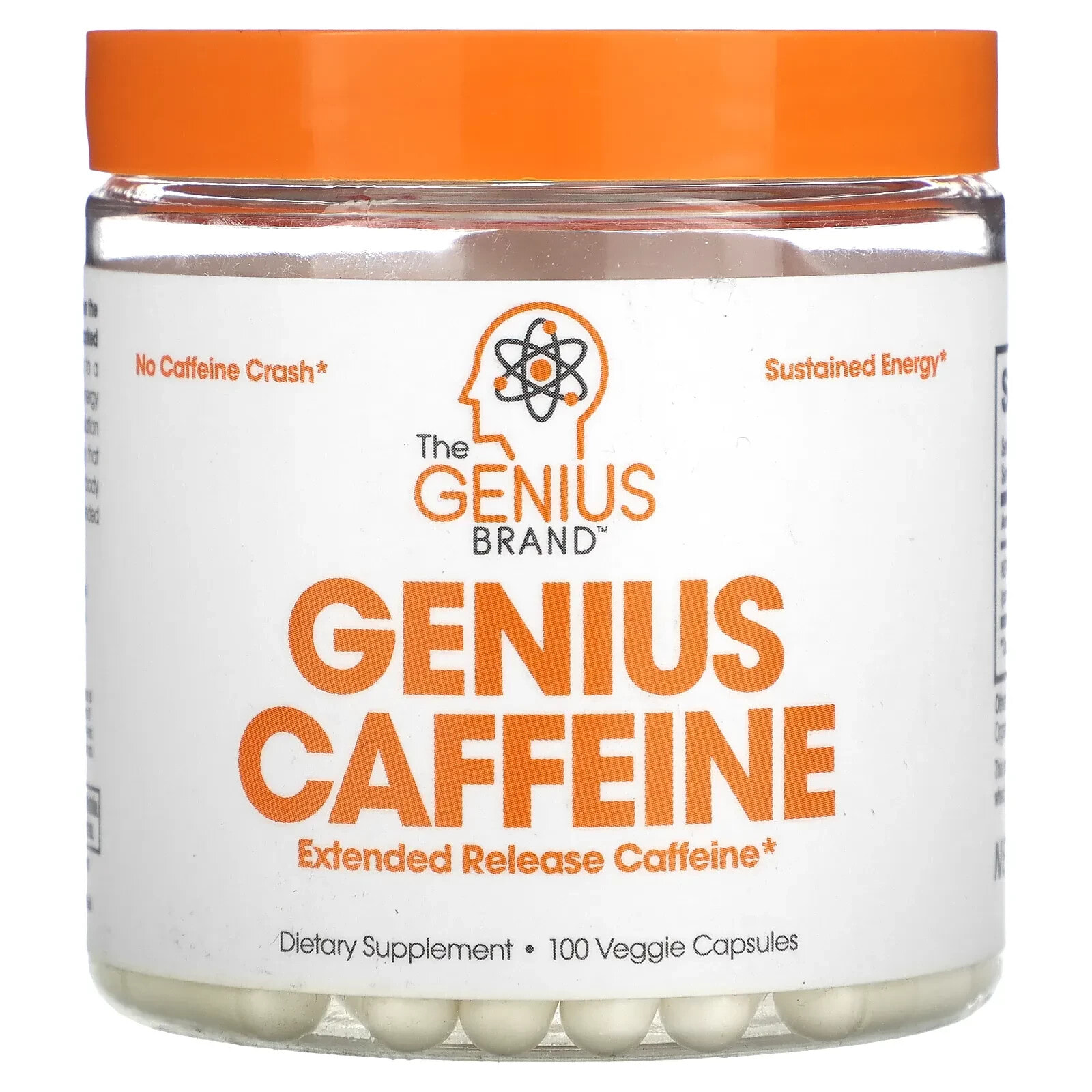 Genius Caffeine, 100 Veggie Capsules